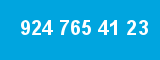 924 765 41 23 924 765 41 23